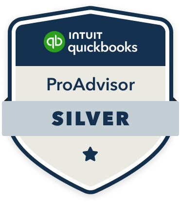 Intuit QuickBooks ProAdvisor Silver tier badge